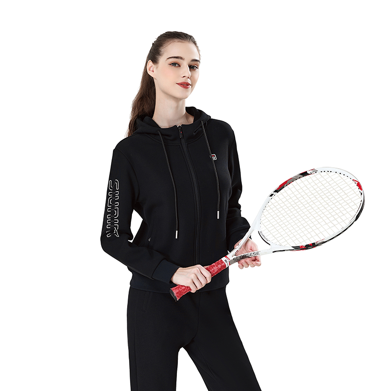 SIUN似韵国际品牌2025冬季新款珠地棉奥丽绒连帽情侣外套