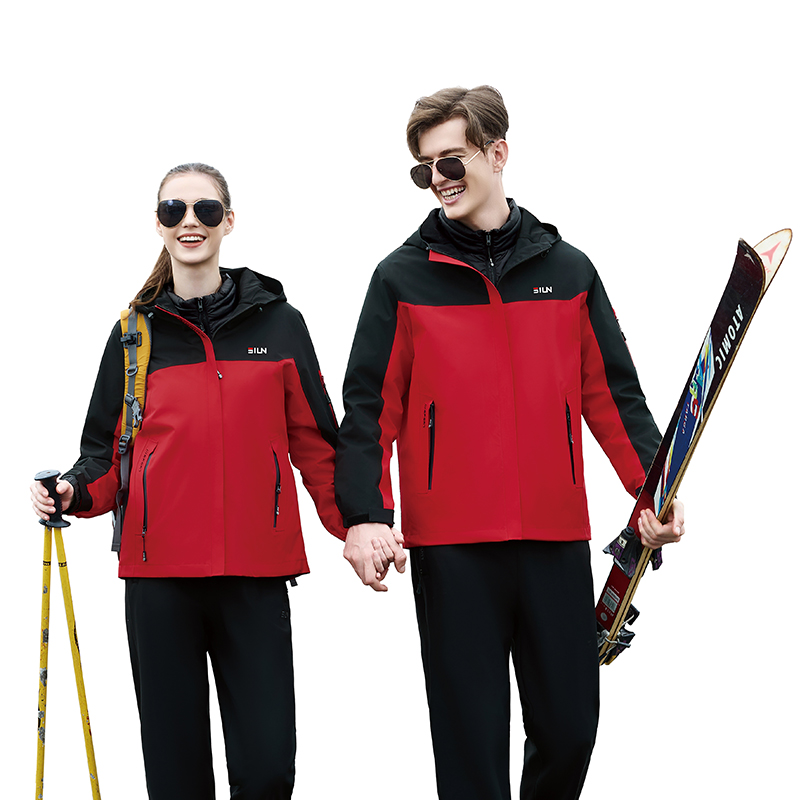 SIUN似韵国际品牌2025冬季新款户外系列羽绒服内搭情侣款冲锋衣